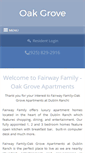 Mobile Screenshot of oakgrovedublinranch.com